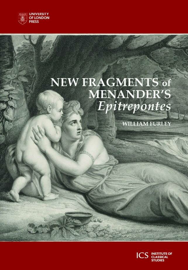 Book cover for New Fragments of Menander’s Epitrepontes