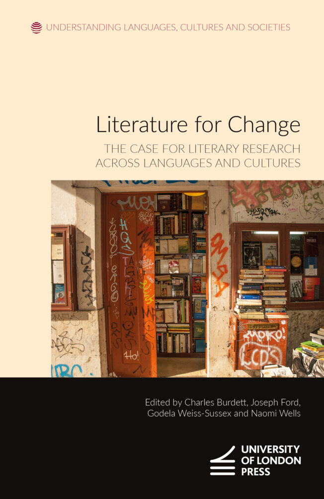 Book cover for Literature for Change