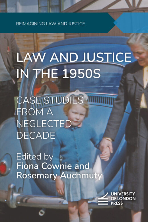 Book cover for Law and Justice in the 1950s