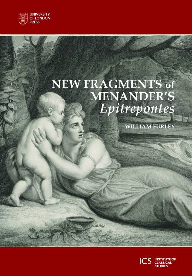 Book cover for New Fragments of Menander’s Epitrepontes